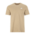 Men's beige Nike club tee with small white logo at the chest