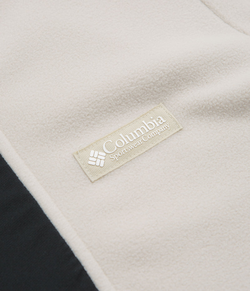 Columbia Sequoia Grove Full Zip Fleece in Dark Stone and Black