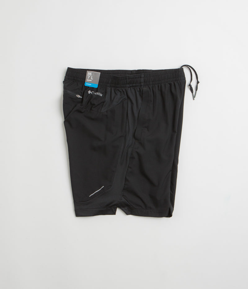 Columbia Three Pitch 7" Shorts in Black
