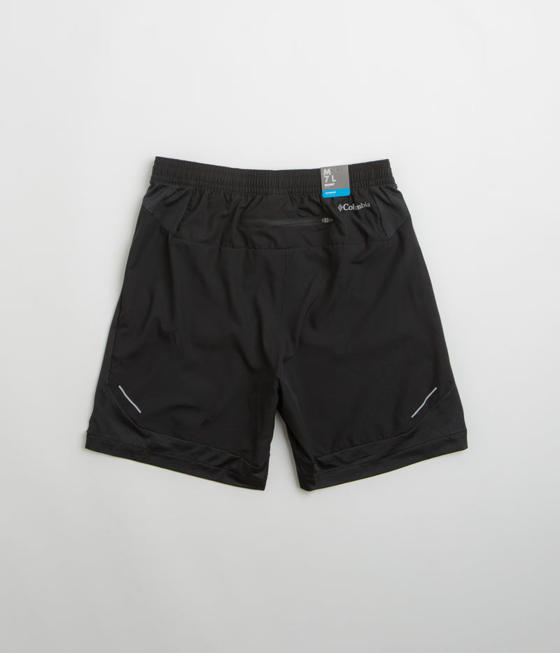 Columbia Three Pitch 7" Shorts in Black