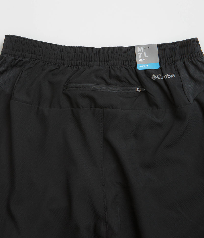 Columbia Three Pitch 7" Shorts in Black