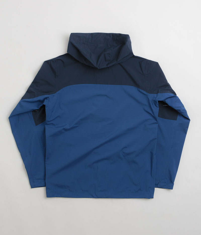Columbia Wahkeena Falls 3L Shell Jacket in Mountain Blue and Collegiate Navy