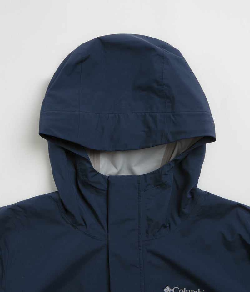 Columbia Wahkeena Falls 3L Shell Jacket in Mountain Blue and Collegiate Navy