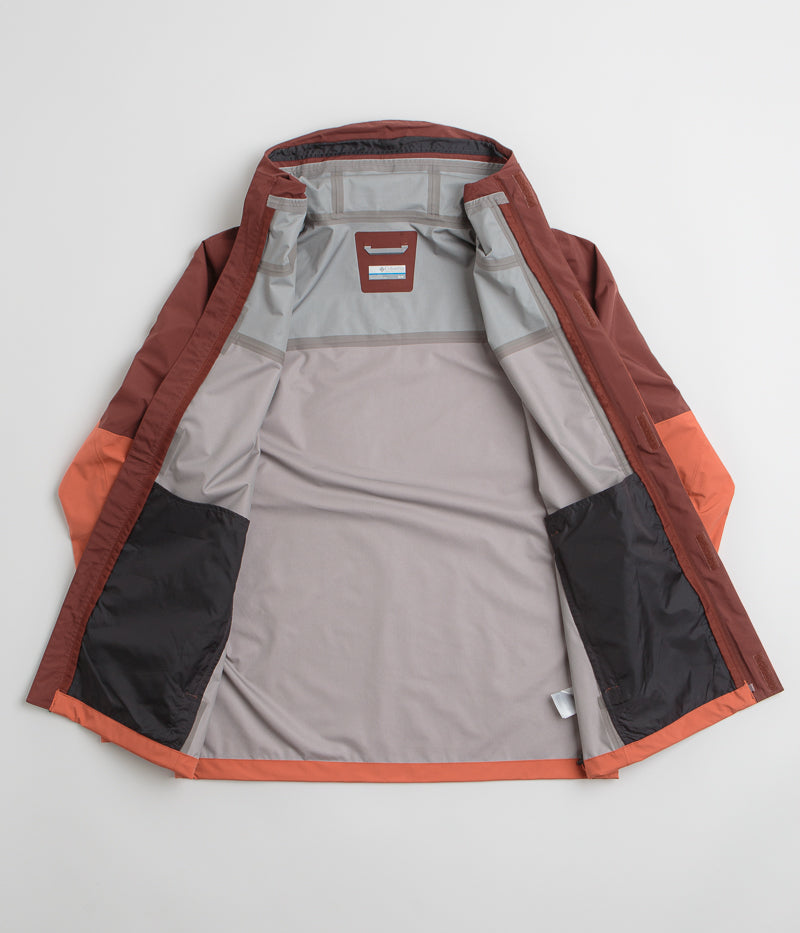 Columbia Wahkeena Falls 3L Shell Jacket in Tuscan and Spice