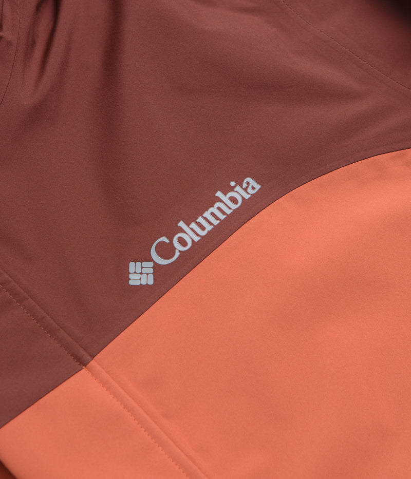 Columbia Wahkeena Falls 3L Shell Jacket in Tuscan and Spice