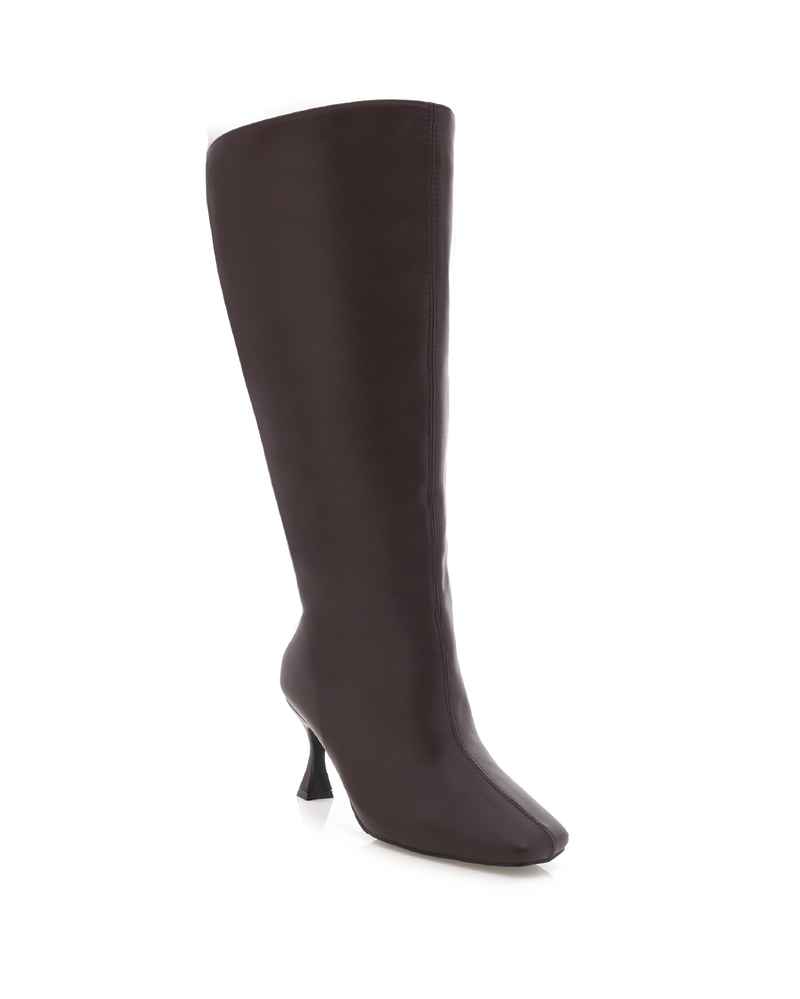 CORBIN EXTENDED CURVE - CHOCOLATE-Boots-Billini-BILLINI USA