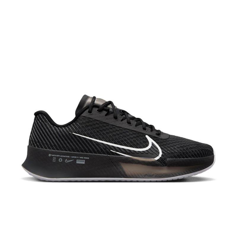 Court Women's Air Zoom Vapor 11 Shoes in Black/White-Anthracite