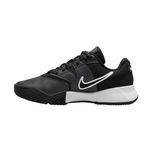 Court Women's Lite 4 Tennis Shoes in Black/White-Anthracite