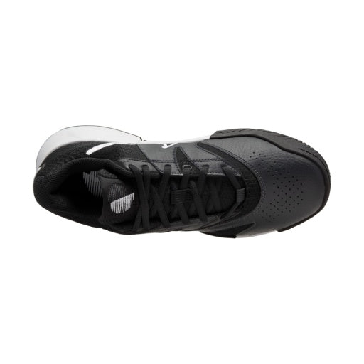 Court Women's Lite 4 Tennis Shoes in Black/White-Anthracite