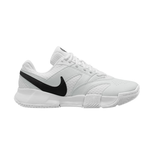 Court Women's Lite 4 Tennis Shoes in White/Black-Summit White