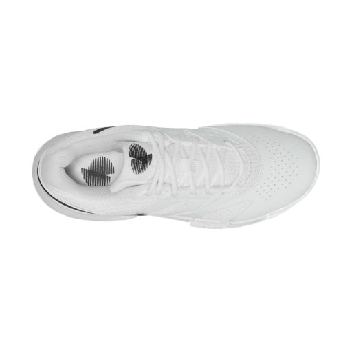 Court Women's Lite 4 Tennis Shoes in White/Black-Summit White