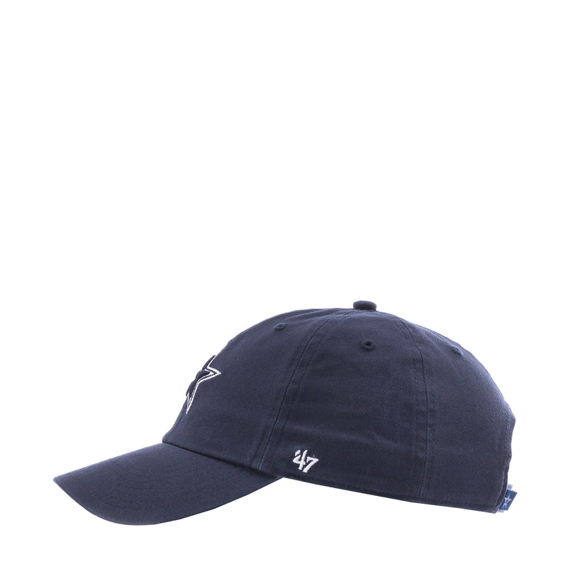 Kids navy baseball cap with '47 logo on side