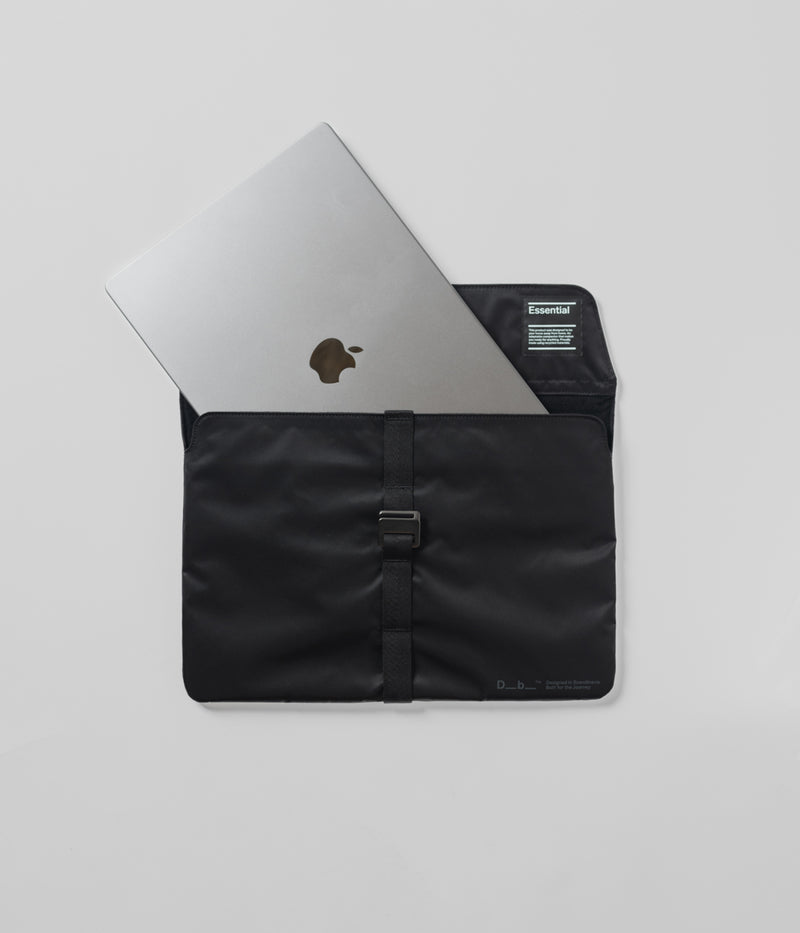D_b_ Essential 13" Laptop Sleeve in Black Out