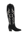 DELLA - BLACK SUEDE-Boots-Billini-BILLINI USA