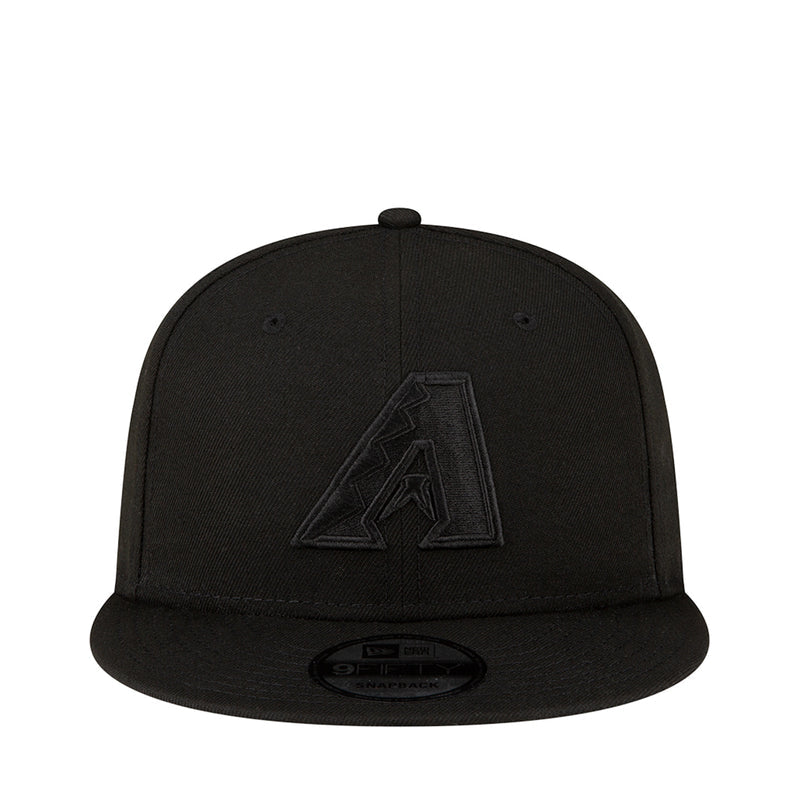 Black baseball cap with embossed Arizona-D logo on front, flat brim.