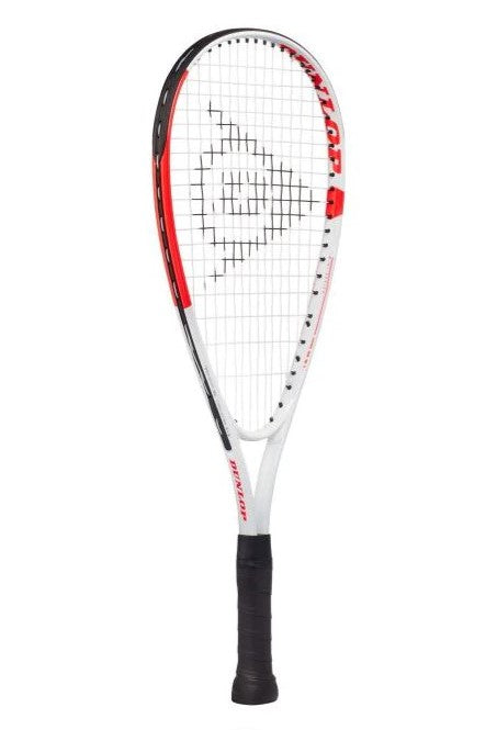 Dunlop Play Mini Squash Racquet (White/Orange)