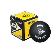 Dunlop Pro Squash Ball - Double Yellow (1 Ball) - atr-sports