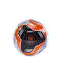 Mini soccer ball with orange, white, and black panels; Franklin branding and Houston logo