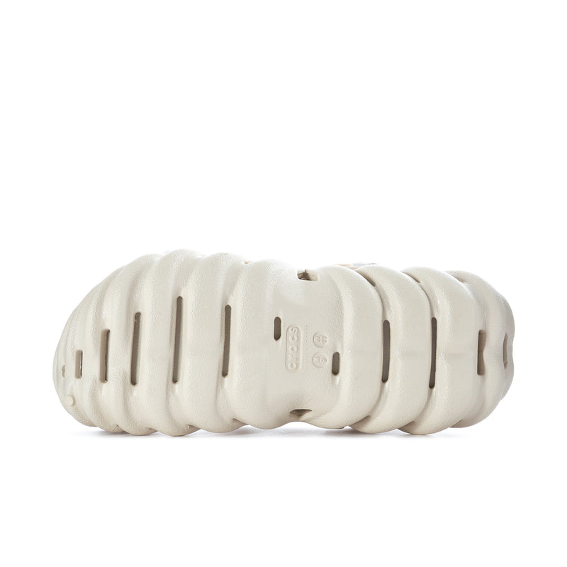 Men's off-white Echo clog outsole with textured ridges