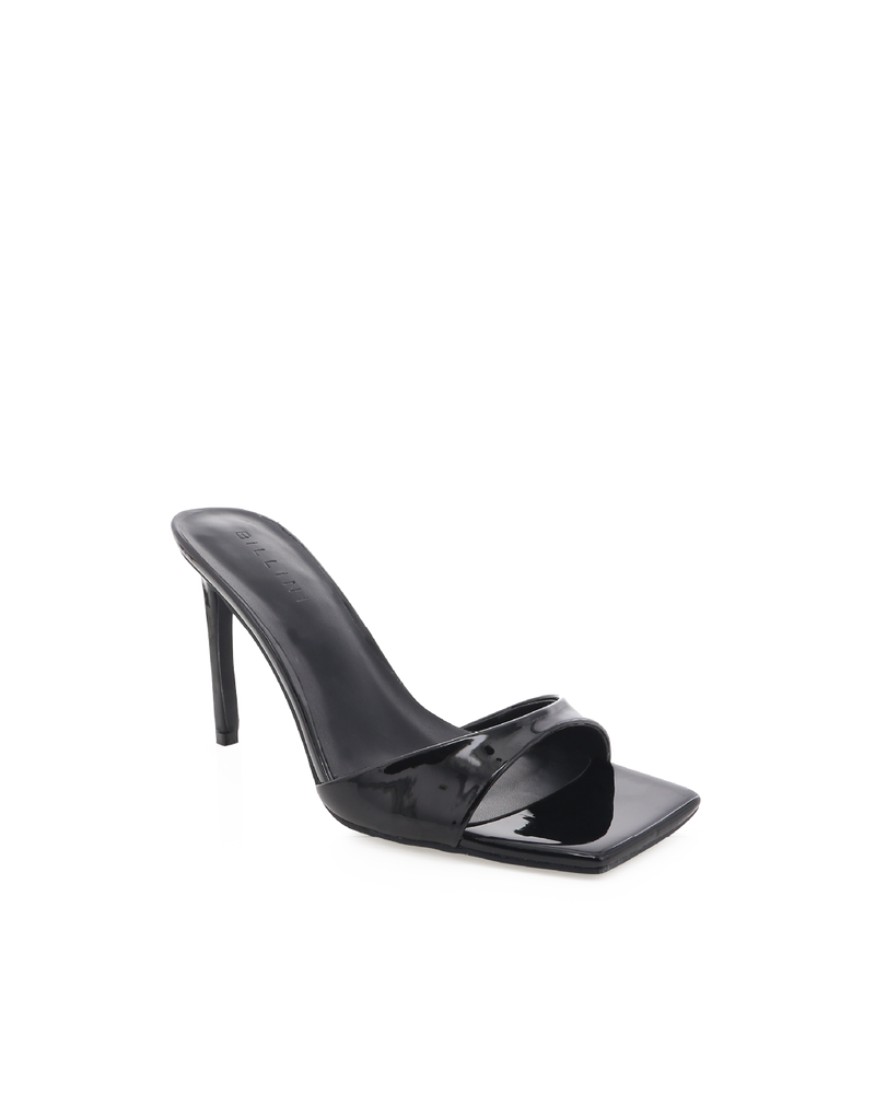 ESMERALDA - BLACK PATENT-Heels-Billini-BILLINI USA