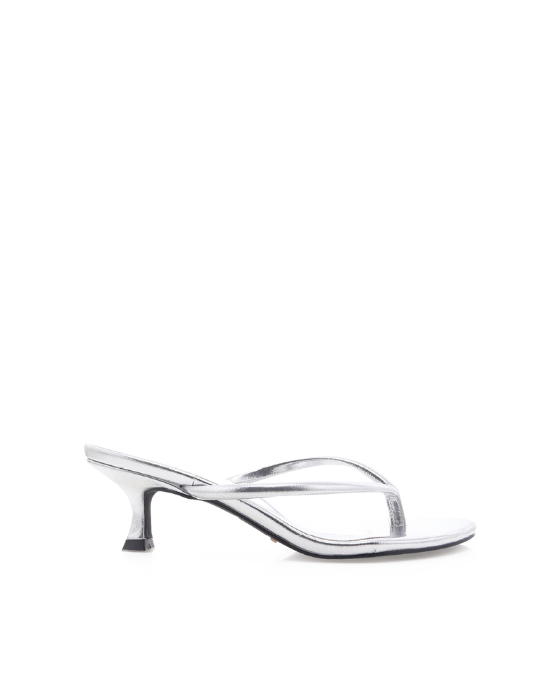 ESTI - SILVER METALLIC-Heels-Billini-BILLINI USA