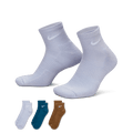 Nike Everyday Plus Cushioned Training Ankle Socks (3 Pairs) "Unisex"