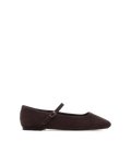 FION - DARK CACAO SUEDE-Flats-Billini-BILLINI USA
