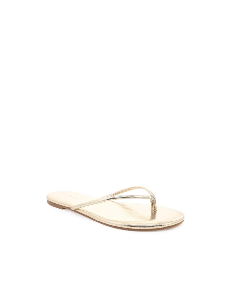 FLOWER - GOLD METALLIC-Sandals-Billini-BILLINI USA