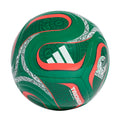 Green soccer ball with Mexico crest and Trionda logo accents, multicolor graphic panels