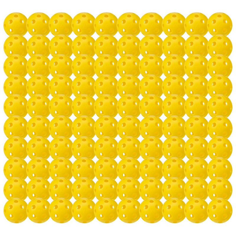 Franklin X-26 Indoor Pickleballs in Yellow