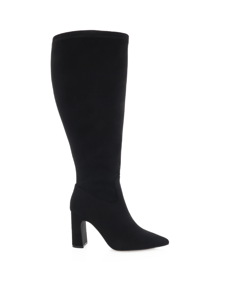 FREDDY CURVE - BLACK SUEDE-Boots-Billini-BILLINI USA