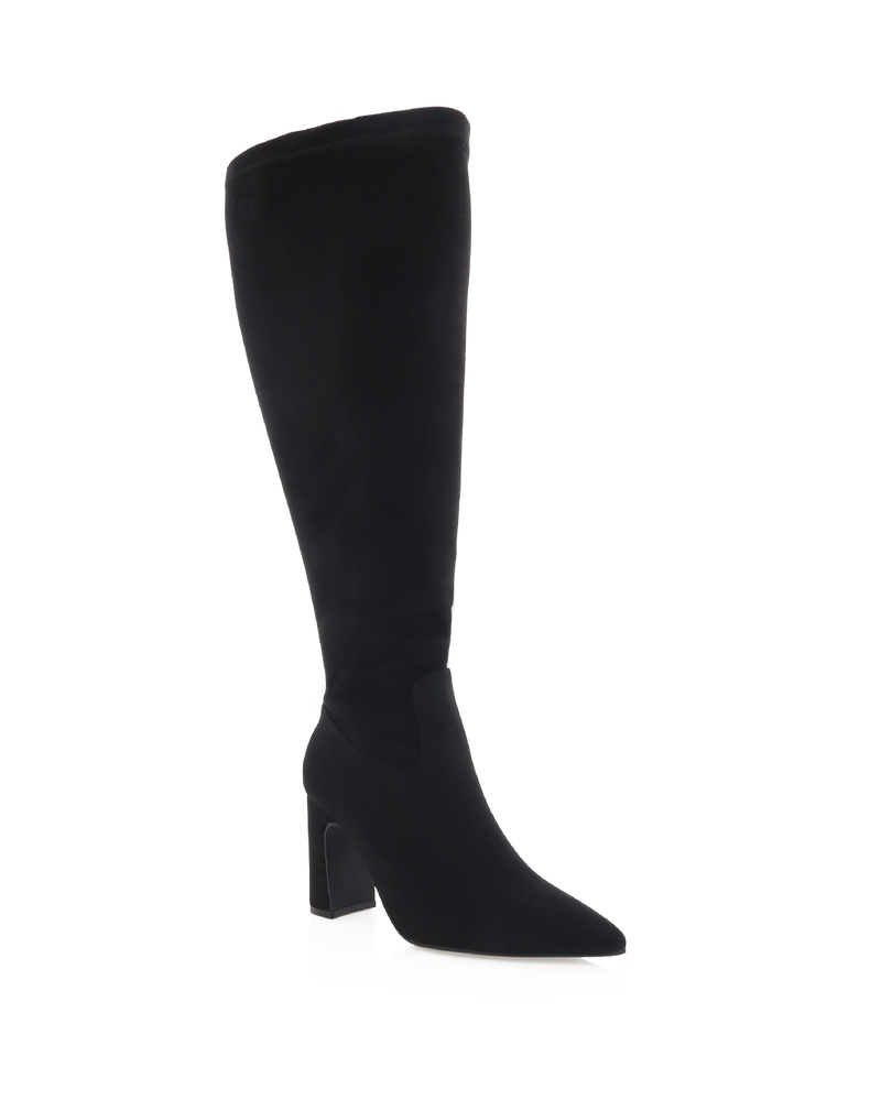 FREDDY CURVE - BLACK SUEDE-Boots-Billini-BILLINI USA