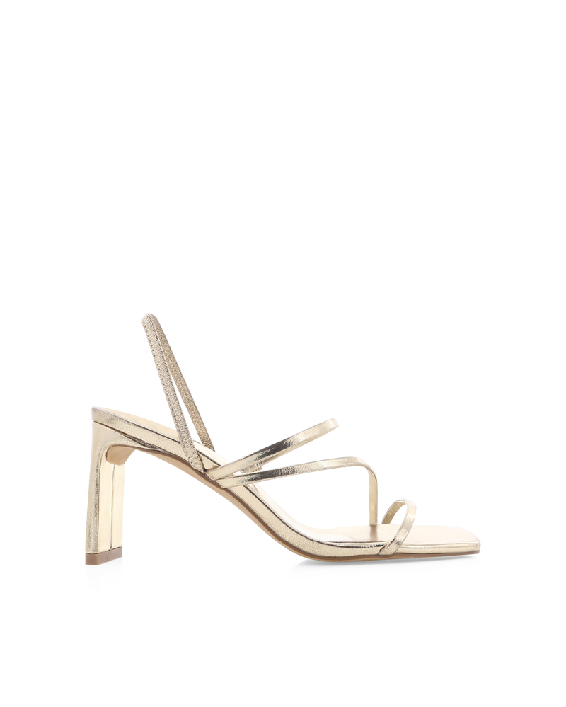 GENNA - GOLD METALLIC-Heels-Billini-BILLINI USA