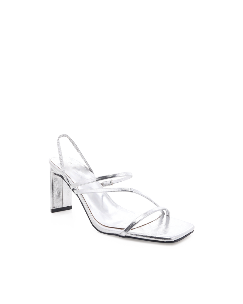 GENNA - SILVER METALLIC-Heels-Billini-BILLINI USA