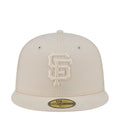 Light cream baseball cap with raised Giants-style 'S' logo on front