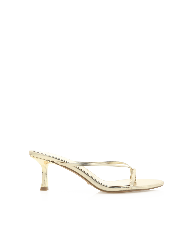 GILLIE - GOLD METALLIC-Heels-Billini-BILLINI USA