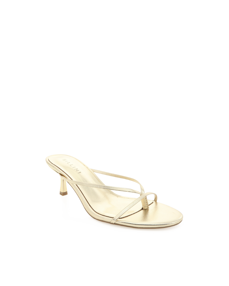 GILLIE - GOLD METALLIC-Heels-Billini-BILLINI USA