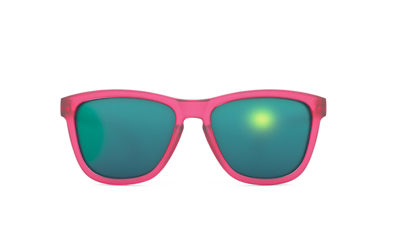Goodr OG Polarized Sunglasses - Flamingos on a Booze Cruise