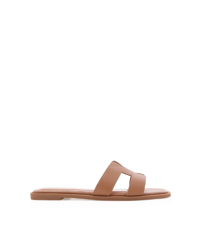 GORDY - LIGHT TAN SAFFIANO SHINE-Sandals-Billini-BILLINI USA