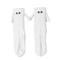 Hand Holding Socks - Accessories - KOI Footwear - White - Main View