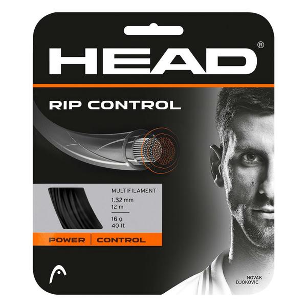 Head RIP Control 16 Tennis String in Black