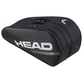 Head Tour 9 Racquet Tennis Bag L in Black/White