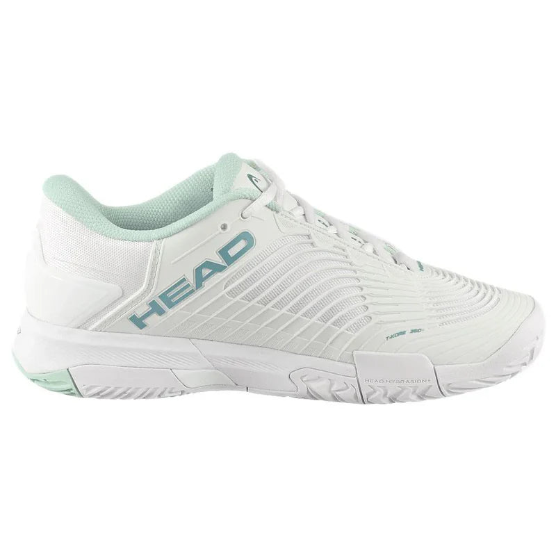 Head Women's Revolt Pro 4.5 Tennis Shoe In White/Aqua