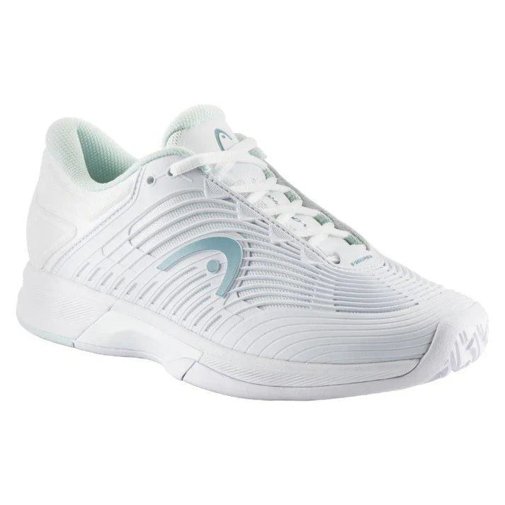 Head Women's Revolt Pro 4.5 Tennis Shoe In White/Aqua