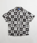 Helas Bel-Air Short Sleeve Shirt in White and Black