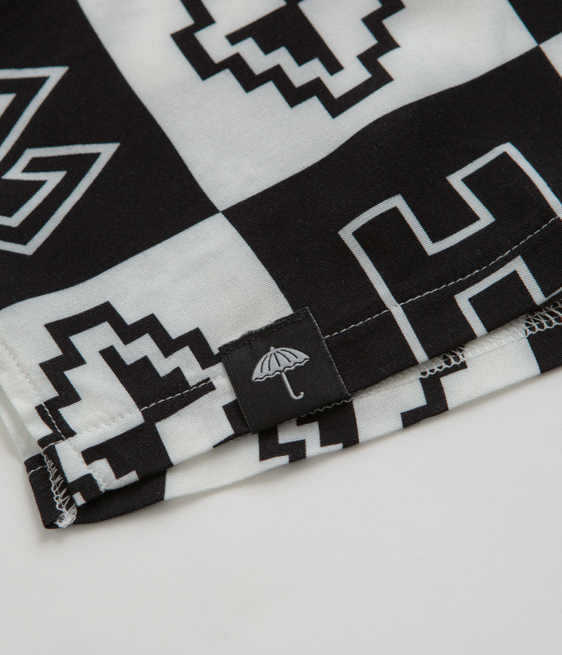 Helas Bel-Air Short Sleeve Shirt in White and Black
