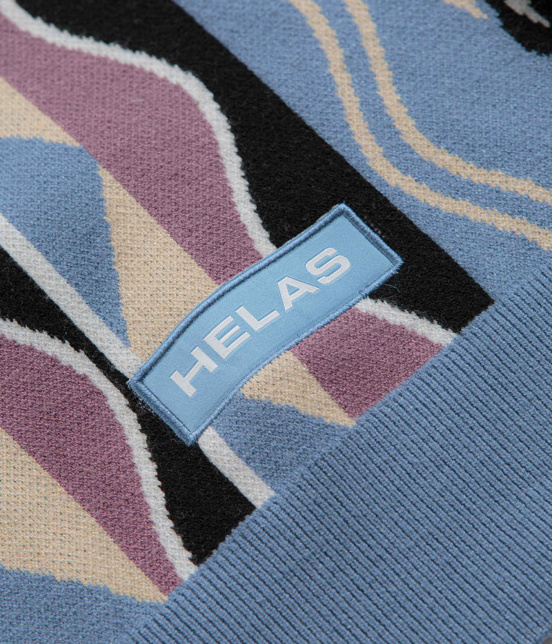 Helas Cool Coog Knit Crewneck Sweatshirt in Multi