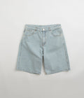 Helas Dieu Grec Jeans Shorts in Light Blue