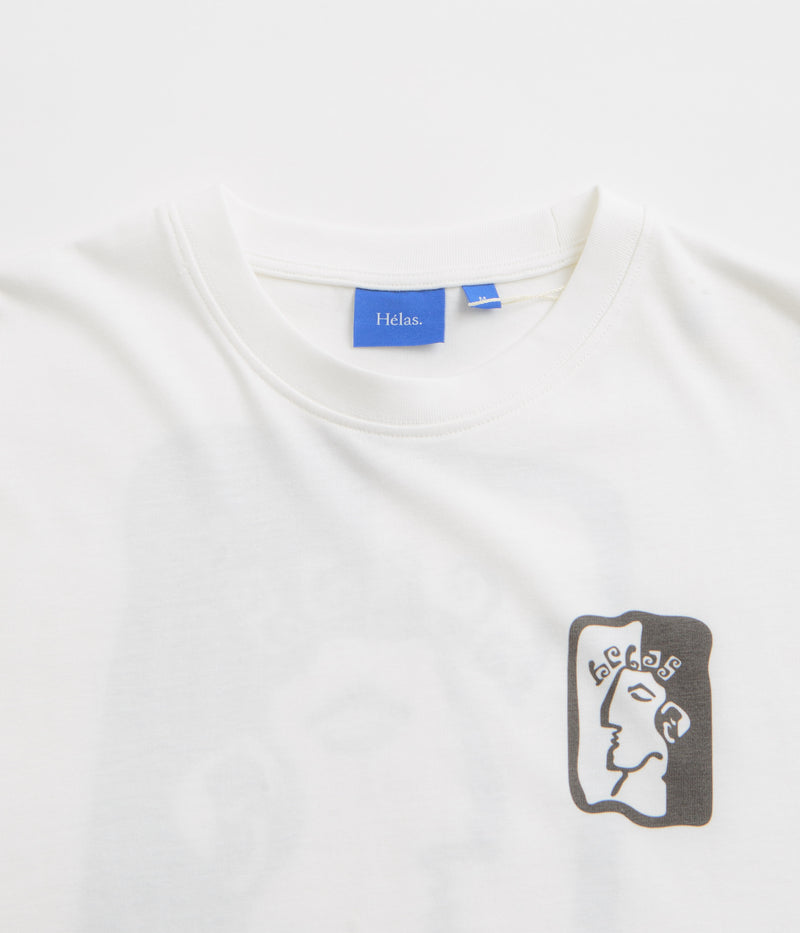 Helas Dieu Grec T-Shirt in White