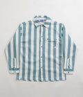 Helas Liner Shirt in White and Blue